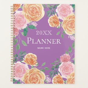 Floral Planner Notebook