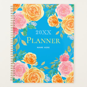Floral Planner Notebook