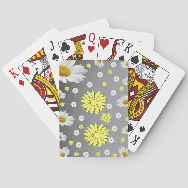 Floral Playing Card Deck (Back)