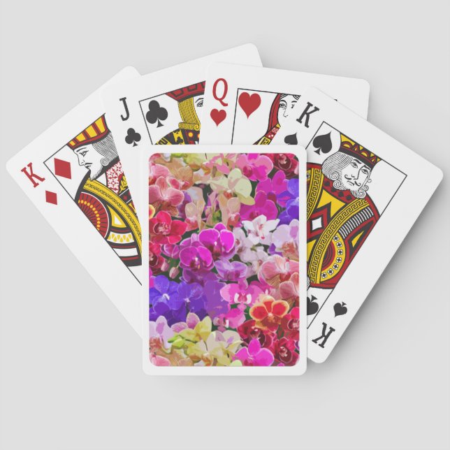floral playing cards (Back)
