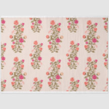 Floral Popular Elegant Modern Tissue Paper