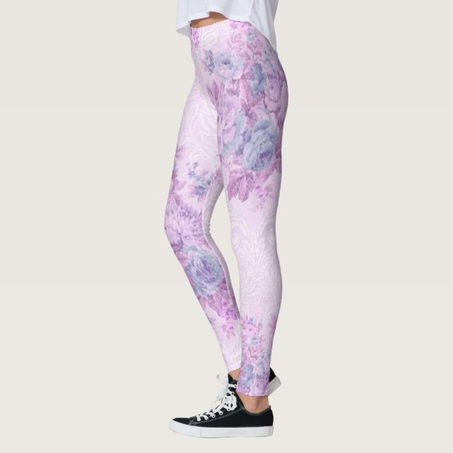 Floral Popular Leggings (Left)