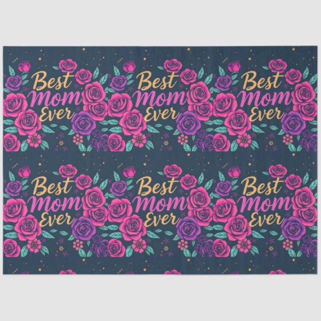 Floral Popular Luxury Gift Collection Tissue Paper (Front)