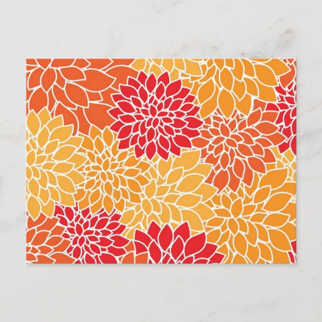 Floral Post Card (Front)