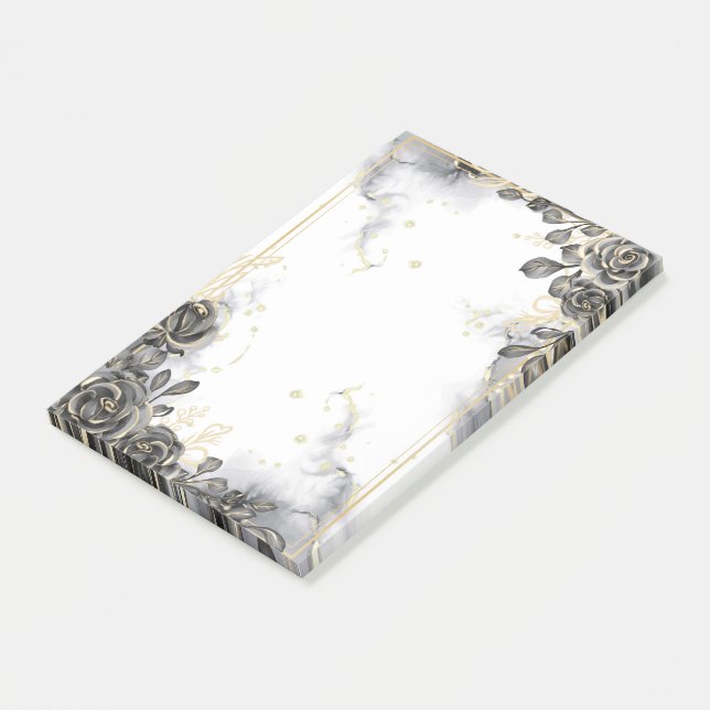 Floral Post-it Notes (Angled)