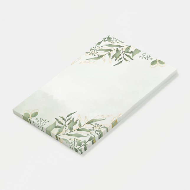 Floral Post-it Notes (Angled)