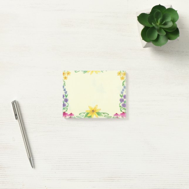 Floral Post-it Notes (Office)