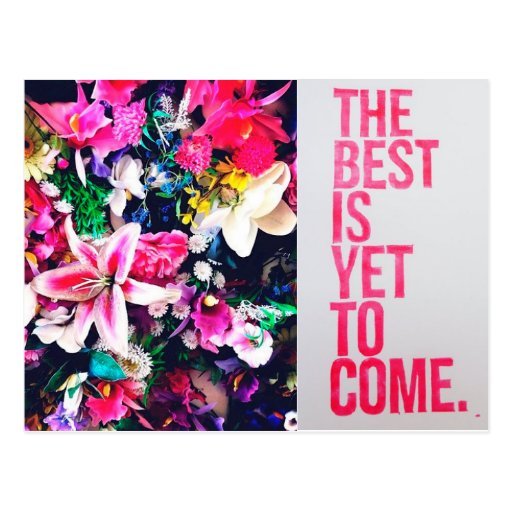 Image of Floral Postcard