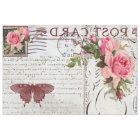 Floral Postcard Image Transfer Sheet