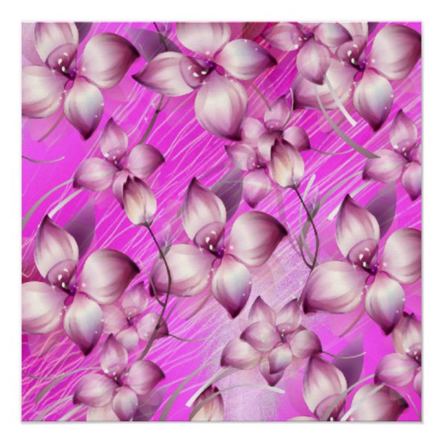 Floral Poster (Front)