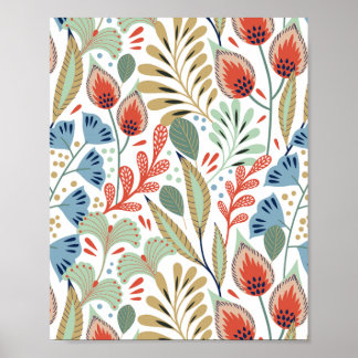 floral poster