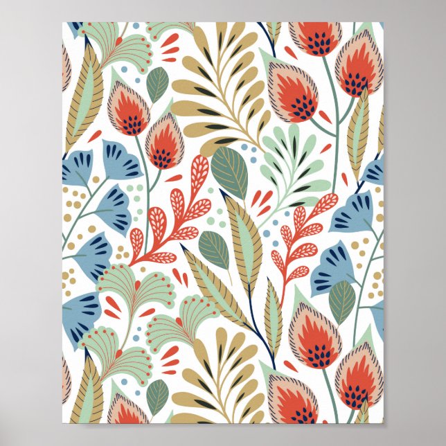 floral poster (Front)