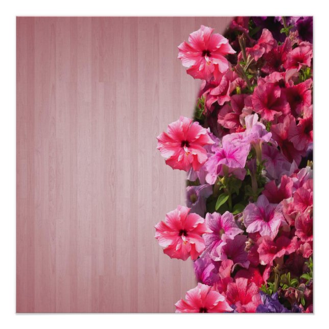Floral Poster (Front)