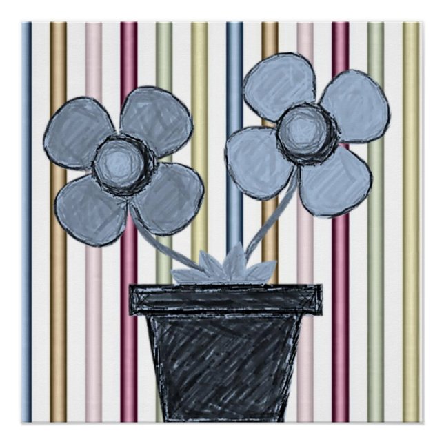 Floral Poster (Front)