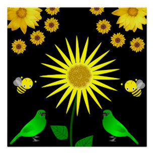 Floral Poster
