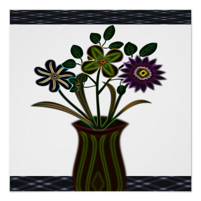 Floral Poster (Front)