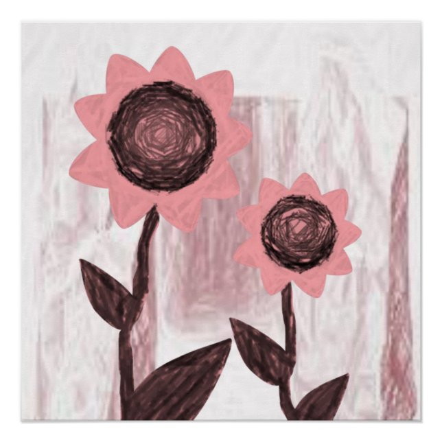 Floral Poster (Front)