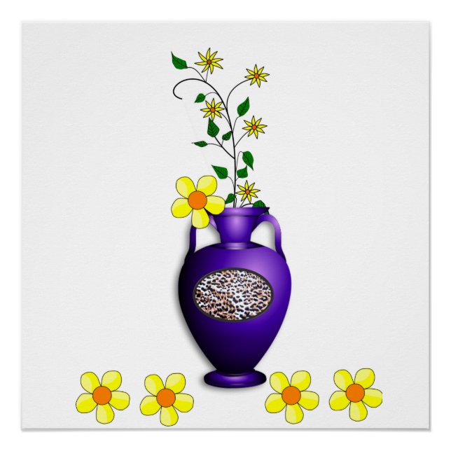 Floral Poster (Front)