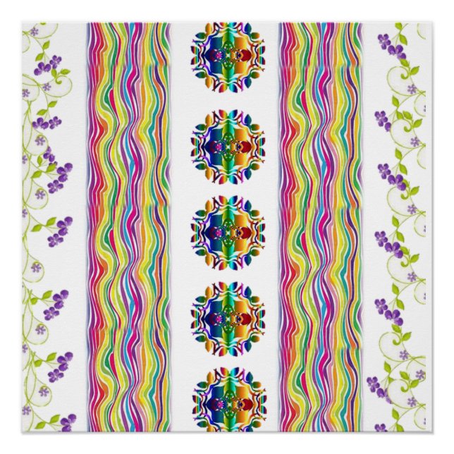 Floral Poster (Front)