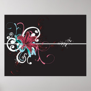 Floral Poster