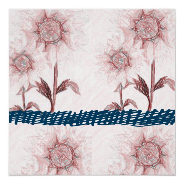 Floral Poster (Front)