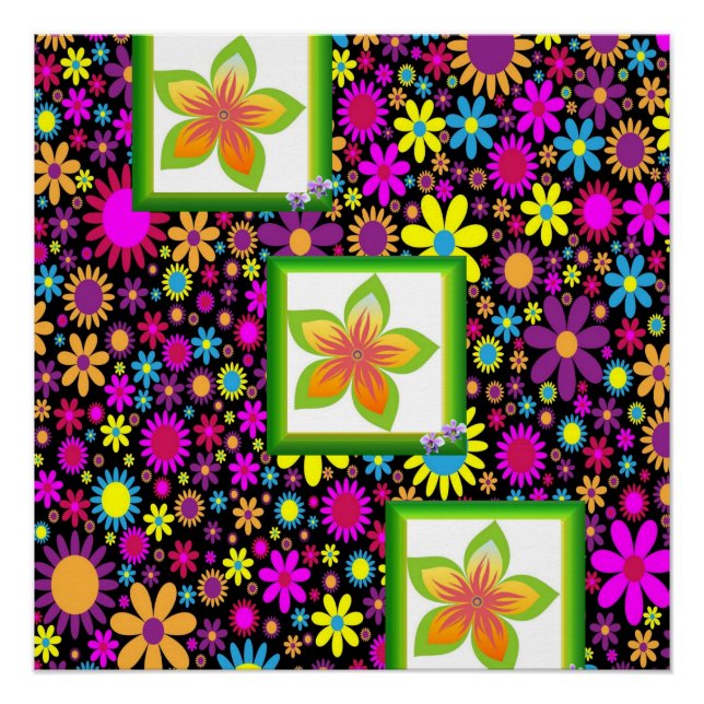 Floral Poster (Front)