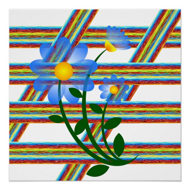 Floral Poster (Front)