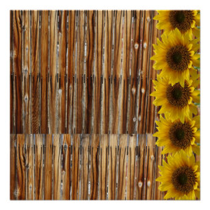 Floral Poster Sunflower