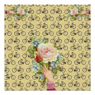 Floral Poster Victorian