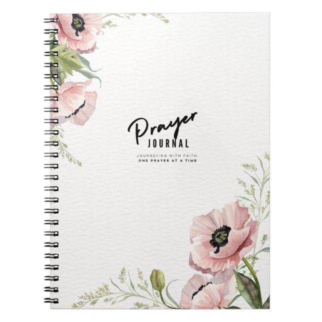 Floral Prayer Journal | Notebook Journal (Front)