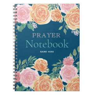 Floral Prayer Notebook