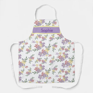 Floral print charismatic appron  apron