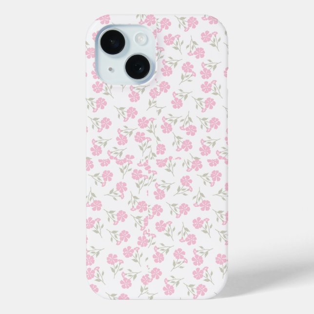 Floral Print Cute Phonecover  Case-Mate iPhone Case (Back)