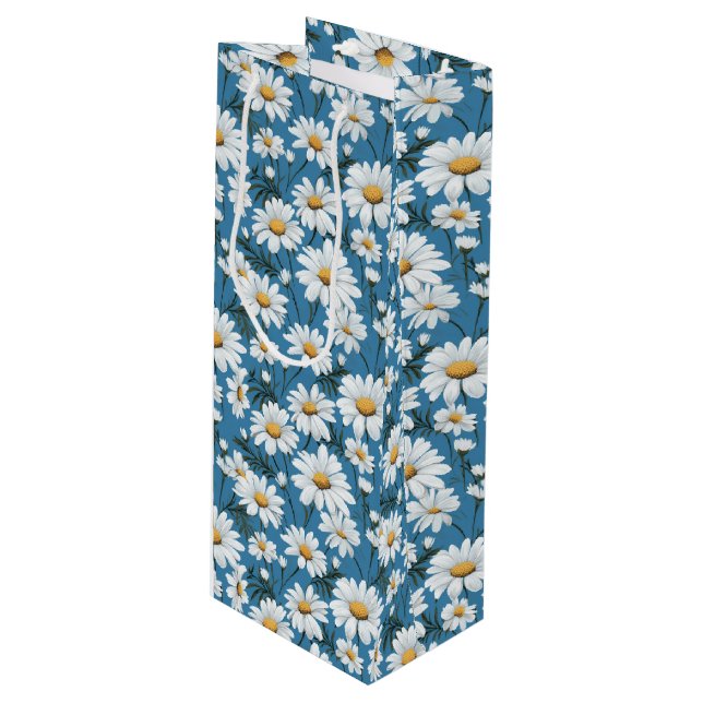 Floral Print Gift Bag (Front Angled)
