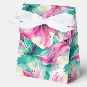 Floral Print Party Treat Box