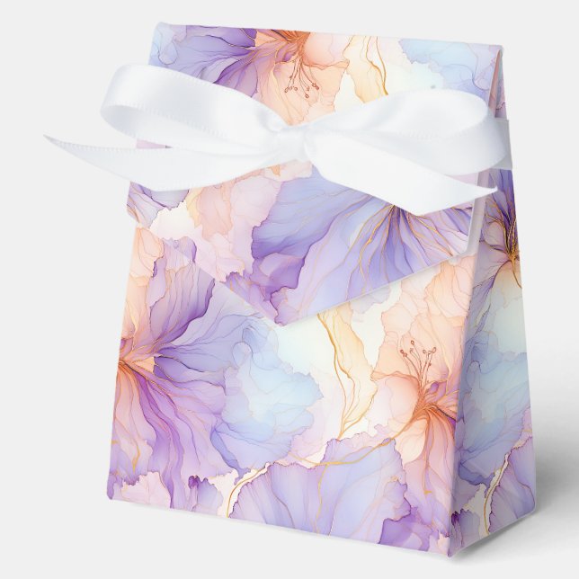 Floral Print Party Treat Box (Front)
