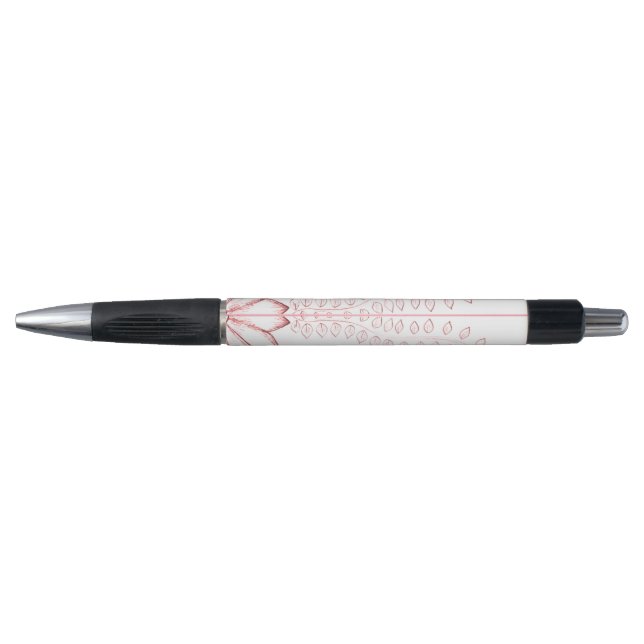 Floral Print Pen 'Pink'  (Front)