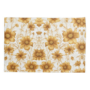 Floral Print Pillowcase