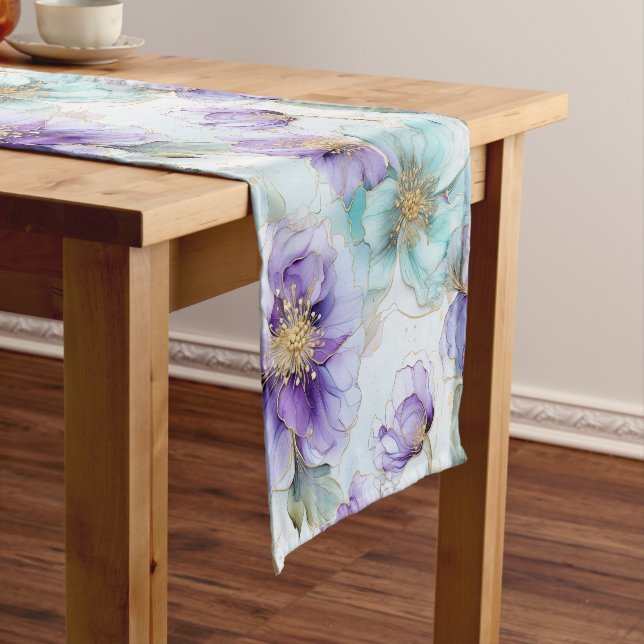 Floral Print Table Runner (In Situ)