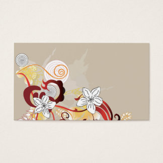Floral Profile Card
