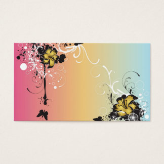 Floral Profile Card