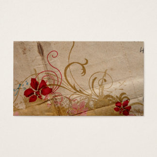 Floral Profile Card