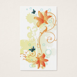 Floral Profile Card
