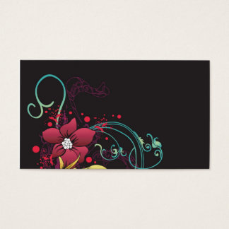 Floral Profile Card