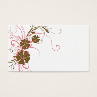 Floral Profile Card