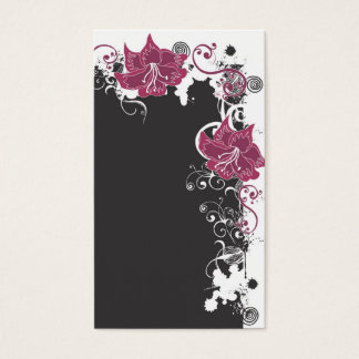 Floral Profile Card