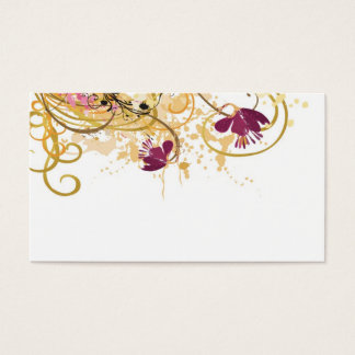 Floral Profile Card