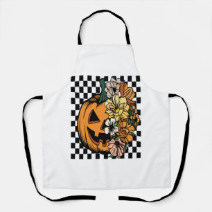 Floral Pumpkin Apron