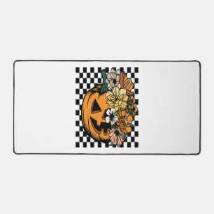 Floral Pumpkin Desk Mat