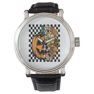 Floral Pumpkin Watch